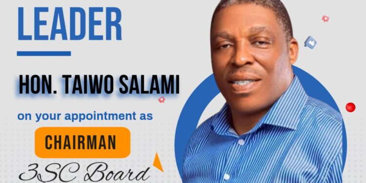 Team TALSCO Hails Appointment of Hon. Taiwo Abioye Lekan-Salami as Chairman of Shooting Stars Sports Club