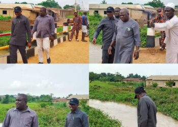 Flooding crisis: Hon. Adeleke Olusola Visits Affected Areas, Assures Residents of Swift Relief and Long-Term Solutions.*
