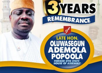 In loving memory of Honourable Ademola Olusegun Popoola, a visionary leader whose impact on our lives and community will
