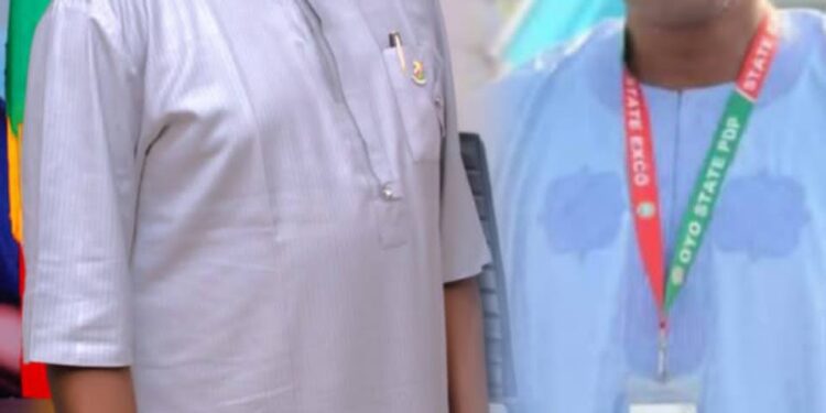 Oyo Lawmaker Olajide Akintunde Emmanuel (AKT) Felicitates with Alhaji Wasiu Adeleke on His Birthday