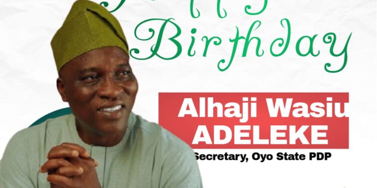 Adeniran Celebrates Oyo PDP Sec. on Birthday Anniversary