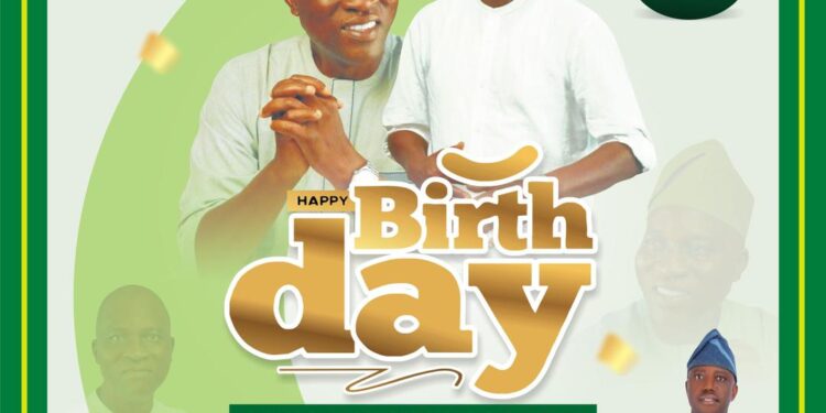 Ibadan South LCDA- Hon Teslim Ogundeji celebrates Alhaji Wasiu Adeleke on his Birthday