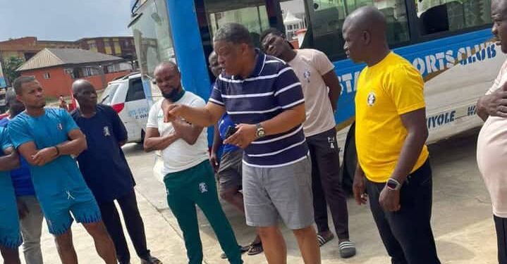 3SC Chairman Hon. Taiwo Lekan Salami Rallies Team Ahead of Eko Invitational Tournament Kickoff