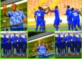 Hon Taiwo Lekan Salami motivates players as 3SC holds Ikorodu City in Lagos