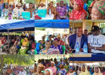 Hope Renewed: Hon. Adeleke Empowers Widows and Aged with Financial Support.*