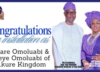 IBSWLG Chairman, Akande Congratulates Governor Makinde and Wife as the People’s Governor Earns Aare Omoluabi Title