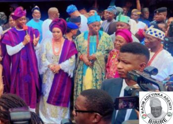 Hon. Kazim Bibire ‘DCOS’ Congratulates Governor Makinde And Wife On Installation As Aare And Yeye Aare Omoluabi Of Akure Kingdom*