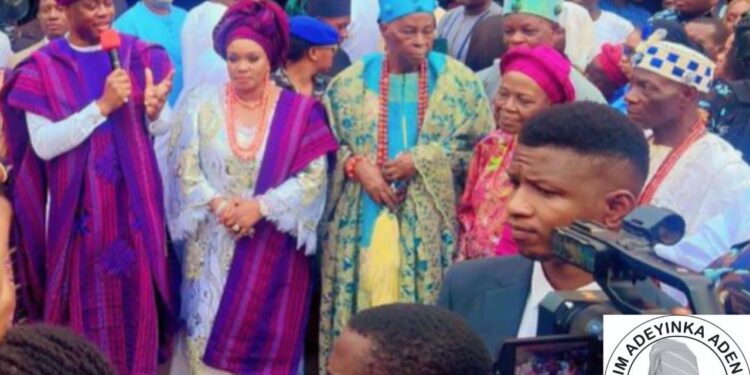 Hon. Kazim Bibire ‘DCOS’ Congratulates Governor Makinde And Wife On Installation As Aare And Yeye Aare Omoluabi Of Akure Kingdom*