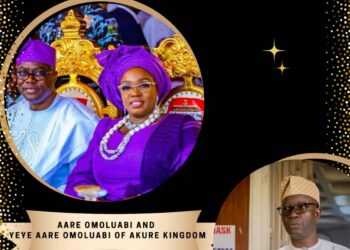 IBSWLG Chairman, Akande Congratulates Governor Makinde and Wife as the People’s Governor Earns Aare Omoluabi Title
