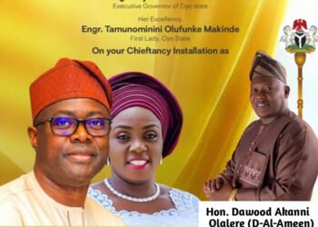 Oyo Lawmaker Mabaje, Congratulates Governor Seyi Makinde, Wife on Prestigious Chieftaincy Title