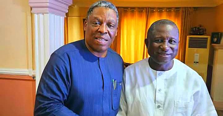 Forging Ahead with Purpose: 3SC Chairman Meets NPFL Boss in Abuja*