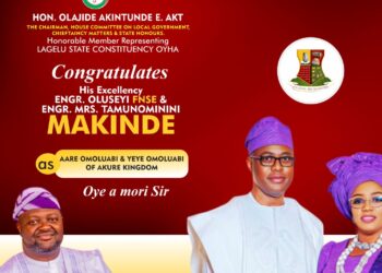 Oyo Lawmaker, Dr. Olalere (D-Al-Ameen) Congratulates Governor Makinde and Wife on Installation as Aare Omoluabi and Yeye Omoluabi of Akure*