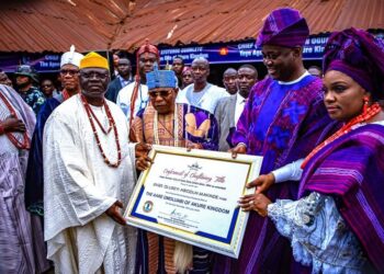 Amofin Beulah Adeoye Team Visits Lagelu LGA, Engages Stakeholders Ahead of 2027