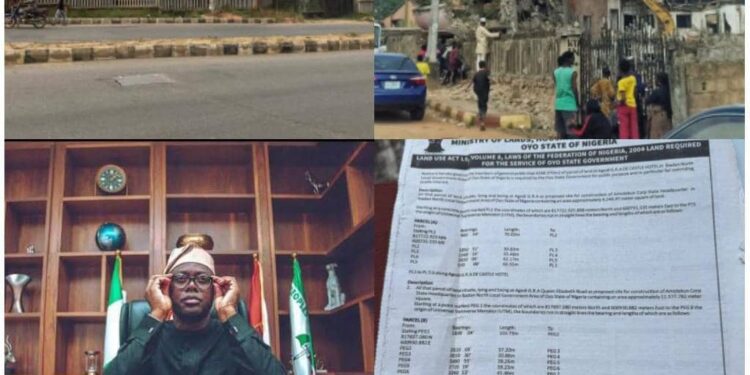 DE CASTLE INN: Oyo Govt Demolishes De Castle Inn, To Establish Amotekun Headquarters For More Effective Security Network