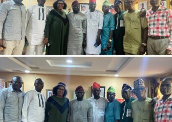 Ex-Oyo LCDA Secretaries Pays Courtesy Visit to Lagelu Chairman, Kamorudeen