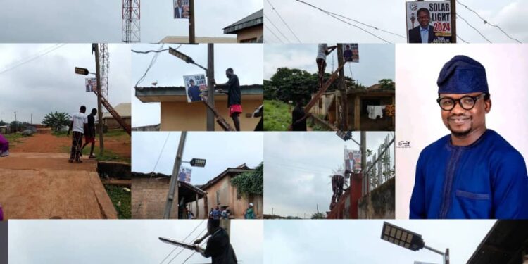 Hon. Comforter Unveils More Solar Power Projects, Empowers Artisans, and Mobilizes Grassroots Support for Hon. Folajimi Oyekunle (DON)