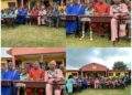 PHOTOS: Hon. Sheriff Adeojo Equips Five Schools in Ido With Chairs And Desks.