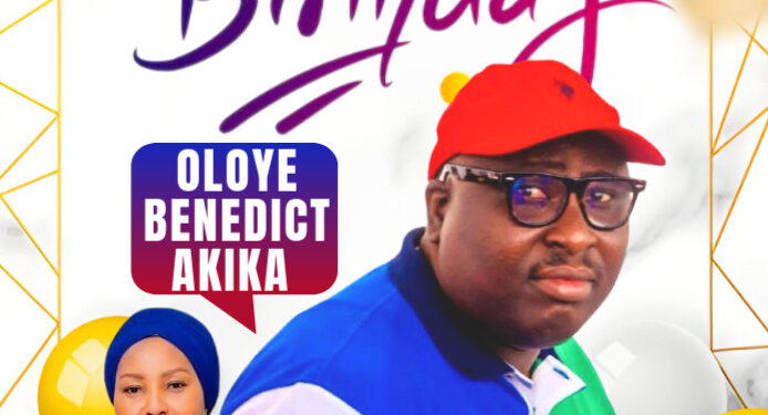 Dr. OTOPE Celebrates Agbaakin Benedict Akika on His Birthday*