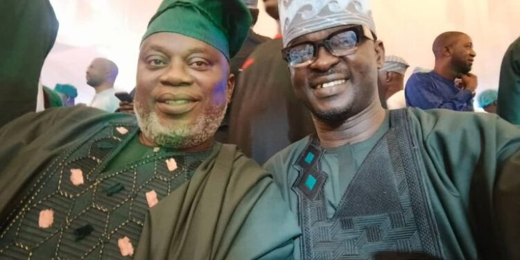 Ajorosun LCDA Political head/Administrator, Ibrahim Oladebo Simple, Celebrates PDP Chieftain, Hon. Kunle Busari, On His Birthday