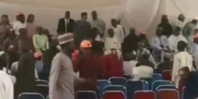 BREAKING: Government-Sponsored Hoodlums Attack El-Rufai’s ADC Coalition Meeting In Kaduna, Injure Several Members, Damage Vehicles