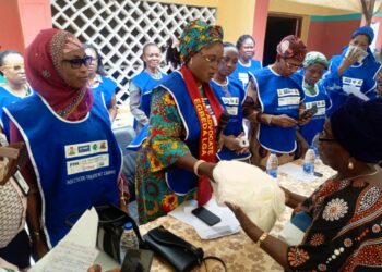 Wife of Egbeda LG Boss Alhaja Monsurat Abiola Sanda Flags of Distribution of Insecticide-treated Nets Across Council –