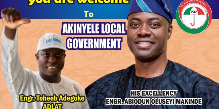 Hon. Engr. Toheeb Adegoke Welcomes Governor Seyi Makinde to Akinyele for the SAPZ & International Agro Market Groundbreaking — A New Dawn for Agricultural Prosperity