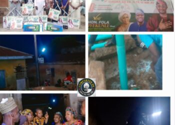 Oyo Lawmaker Hon. Comforter Embarks on Massive Community Development Drive || Gains Constituents’ Trust to Support PDP at all Levels