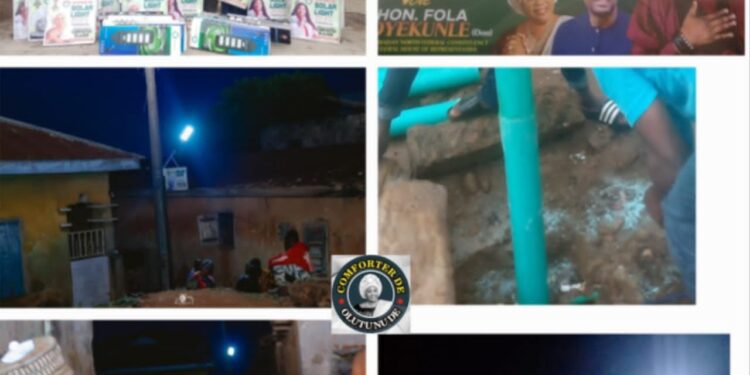 Oyo Lawmaker Hon. Comforter Embarks on Massive Community Development Drive || Gains Constituents’ Trust to Support PDP at all Levels