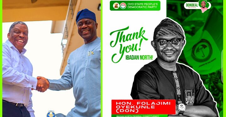 IBN By-election: Oyo PDP ‘ll reclaim remaining lost grounds in 2027 – Akeem Olatunji…congratulates Oyekunle ‘Don’, Makinde