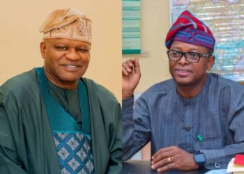 OYCSDA Chairman, Hon. Abideen Adeaga, Felicitates Oyo State Commissioner for Energy, Professor Dawud Sangodoyin, on His Birthday