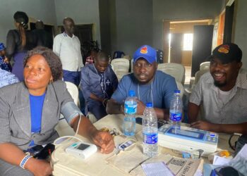 Ido LG, NGO Offer Free Medical Screening to Council Staff