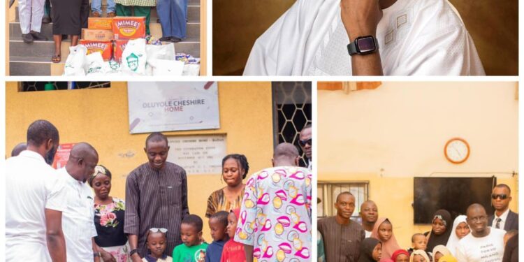 Oyo State Agency for Youth Development Chairman, Prince Adebowale, Celebrates Opeyemi Rasheed on His Birthday*