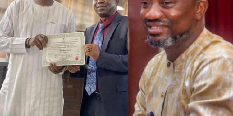 IB’ North Bye-election: From 9th Assembly To National Assembly, Hon. Babajide Gabriel Congratulates Oyekunle DON As He Receives Certificate Of Return