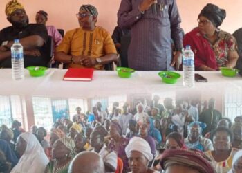 Staff Verification Exercise: Egbeda Chairman Receives LGSC Chairman Wolekanle, Board Member in LG