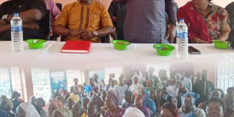 Staff Verification Exercise: Egbeda Chairman Receives LGSC Chairman Wolekanle, Board Member in LG