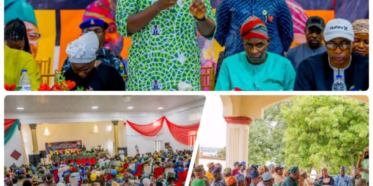 Oyo Speaker, Ogundoyin Convenes Ibarapa East PDP stakeholders’ Engagements, Reiterates Party Unity, Grassroot Mobilization