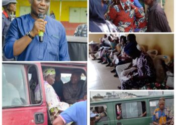 Hon. Ogunsola John Olusina Facilitates Voter Registration with Free Buses and Refreshments Across Oluyole LG