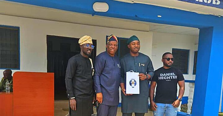 Ibadan North Chairman, Olufade Pays Courtesy Visit to Hon. Taiwo Lekan Salami  _Reaffirms readiness to collaborate on developmental initiatives