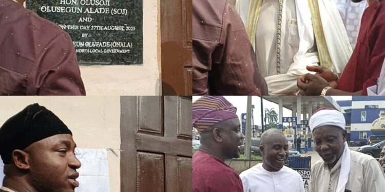Olufade Commissions Adamasingba Central Mosque Renovated by Champion Of Ibadan Culture, Hon. Olusoji Alade (SOJ)
