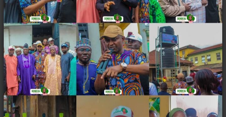 August 16 Bye-election:  PDP Candidate, Hon. Folajimi Oyekunle ‘DON’, Continues Stakeholders’ Ward Tour In Ibadan North, Commissions Borehole In Ward 6