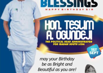 Akinwale Akintayo hails Ibadan south LCDA Boss, Hon Teslim Ogundeji on his birthday