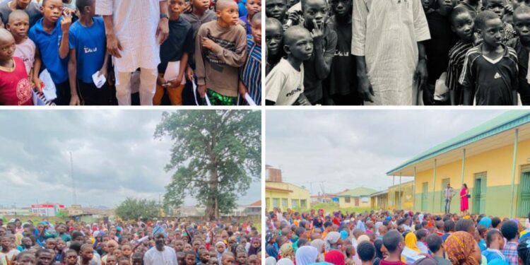 PHOTOS: Akande Unveils Education Support Initiative for Indigent Students in Ibadan South West Local Government
