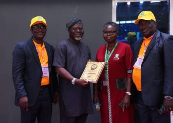 Ibarapakan Receives Human Development and Nation Building Award from NOUN