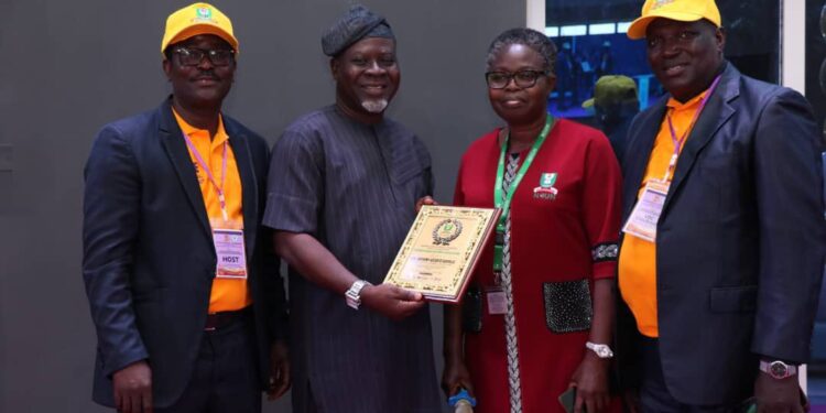 Ibarapakan Receives Human Development and Nation Building Award from NOUN