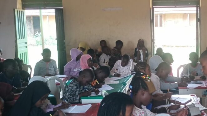 Ibadan South West Local Government Council Boss, Akande, Conducts Test for Students to Select “A Day Chairman”