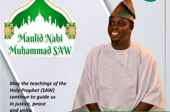 Eid-el-Maulud: Hon. Engr. Toheeb Adegoke Adlat, Akinyele/Lagelu Federal Constituency Hopeful, Congratulates the Muslim Ummah