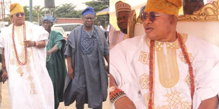 PHOTOS: Olooye Adegoke Represents Olubadan, Donates to Muslim Community