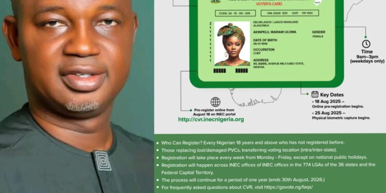 Ona Ara Chairman, GLORIOUS sensitizes citizens on continuous voter registration*