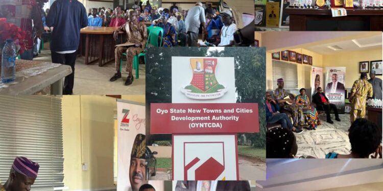 Makinde’s Executive Adviser, Mrs. Adebiyi, Engages Stakeholders on New Towns, Circular Road*  …as OYNTCDA Unveils Satellite Towns, Industrial Hubs Along Corridor