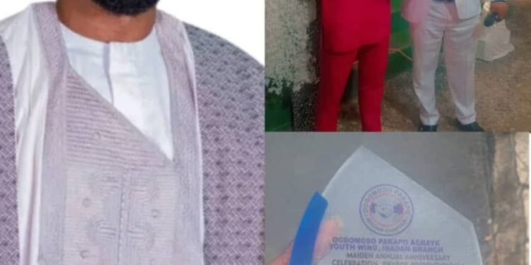 Ogbomoso Parapo Agbaye Youth Wing Honours Hon. Ibrahim Akintayo  with Community Development Award